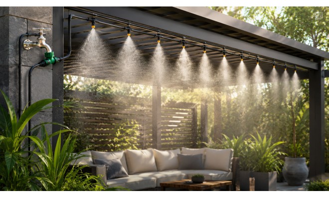 LUARO Garden vízfüggöny 6