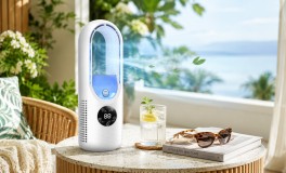 Lapát nélküli toronyventilátor