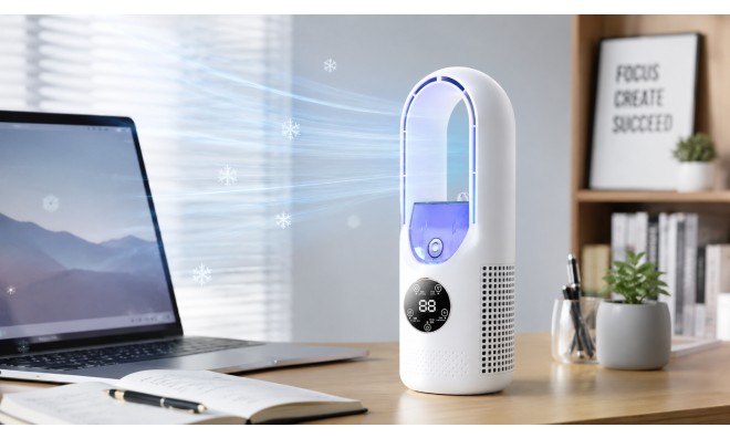 Lapát nélküli toronyventilátor 2