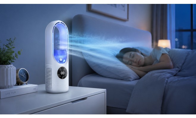 Lapát nélküli toronyventilátor 3