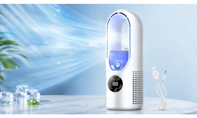 Lapát nélküli toronyventilátor 5
