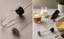 Elektromos kézi habverő-tejhabosító