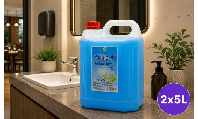2x5L Adrienn folyékony krémszappan 2