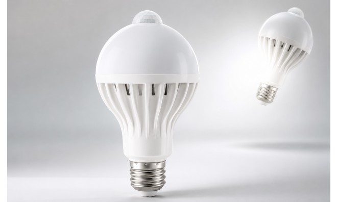 1+1 Mozgásérzékelős 7W-os LED izzó 2