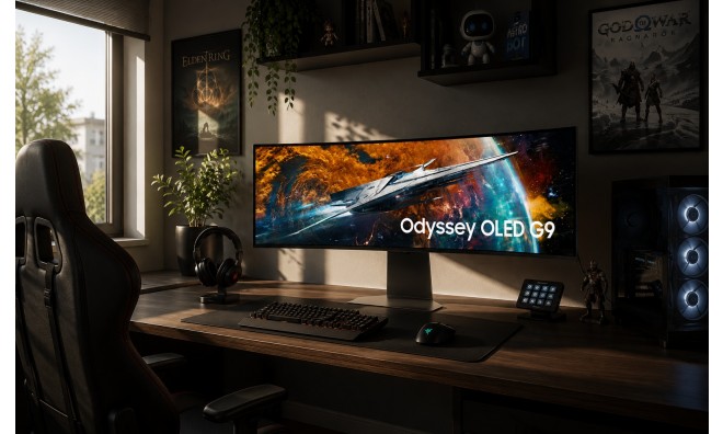 Samsung 49'' OLED Ívelt Monitor