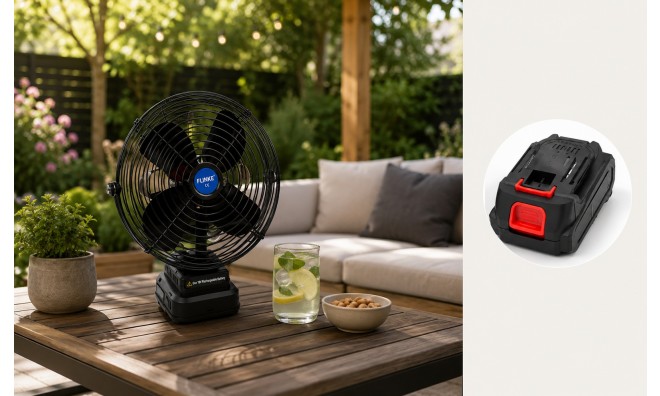 Flinke akkumulátoros ventilátor