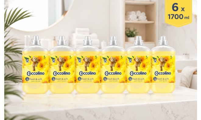 6 x1700 ml Coccolino Öblítő 4