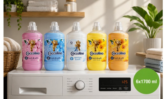 6 x1700 ml Coccolino Öblítő 3