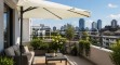 Kitekerhető Félkör-Balkon napernyő - min