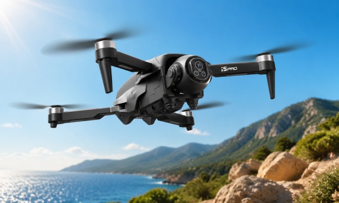 i5 PRO drón - 4K dupla kamera