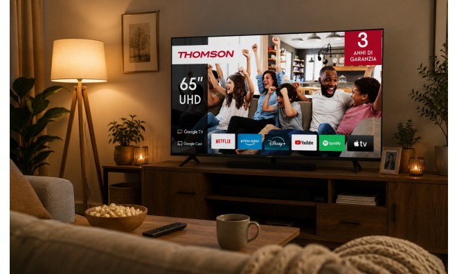 Thomson 65'' LED 4K Google Smart Tv