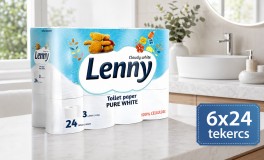 Lenny 6x24 WC-papír MEGA PACK