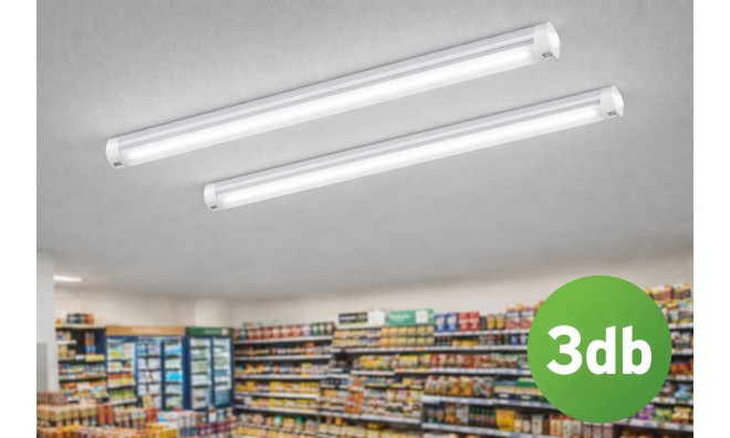 3db T8 LED fénycső, 120 cm hosszú