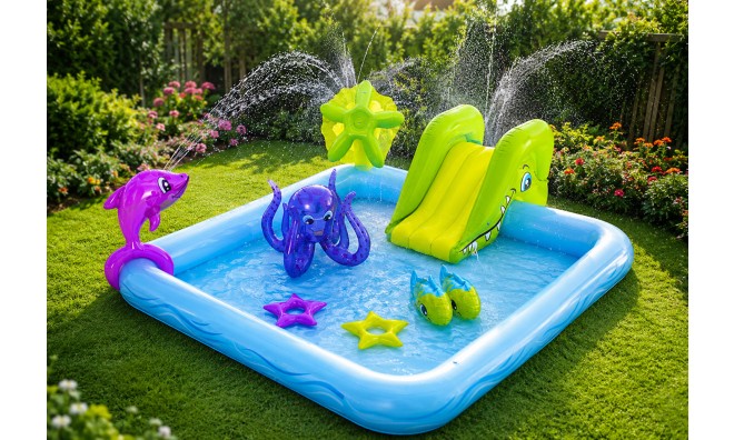Bestway felfújható vízi vidámpark