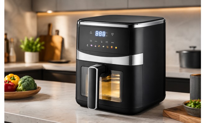 AIRFRYER fritőz 5 literes tállal
