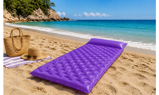 Felfújható texturált strandmatrac 5