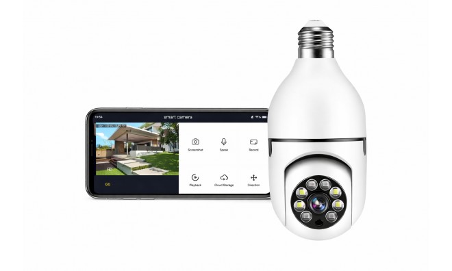 1+1 Forgatható Smart WiFi IP Kamera 5