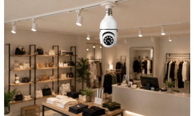 1+1 Forgatható Smart WiFi IP Kamera 4