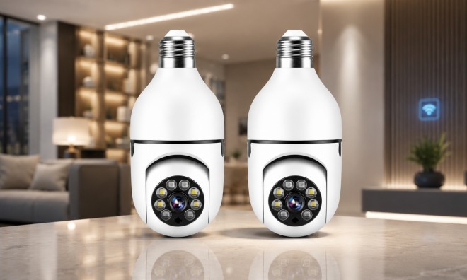 1+1 Forgatható Smart WiFi IP Kamera
