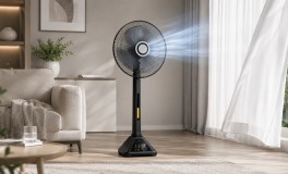 16 colos akkus álló ventilátor