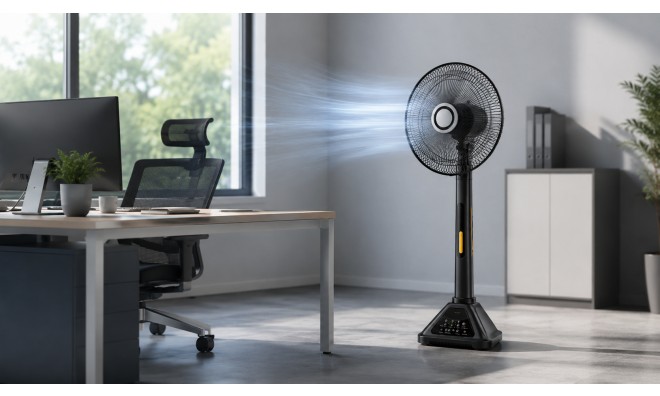 16 colos akkus álló ventilátor 3