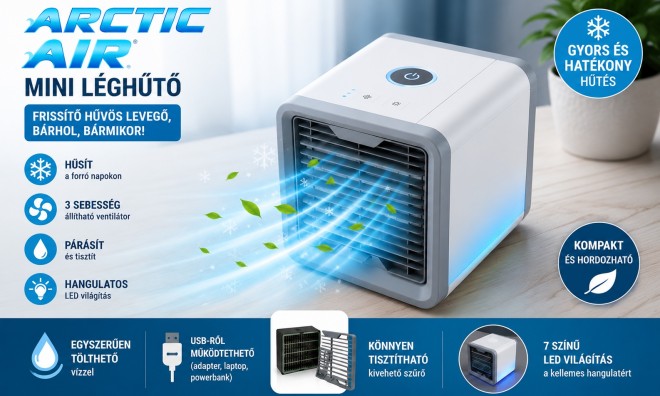 Arctic Air Mini léghűtő 5