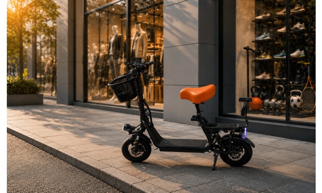 Elektromos Roller LCD kijelzővel