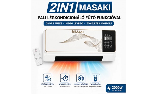 Masaki Fűtő/Hűtő levegőkeringető 5