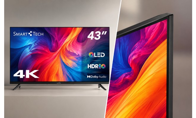 SmartTech 43 colos 4K UH DSmart TV  3