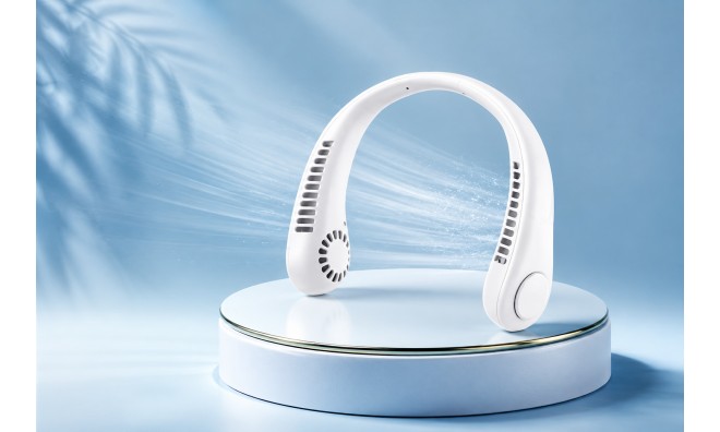2db Mini hordozható nyak ventilátor 5