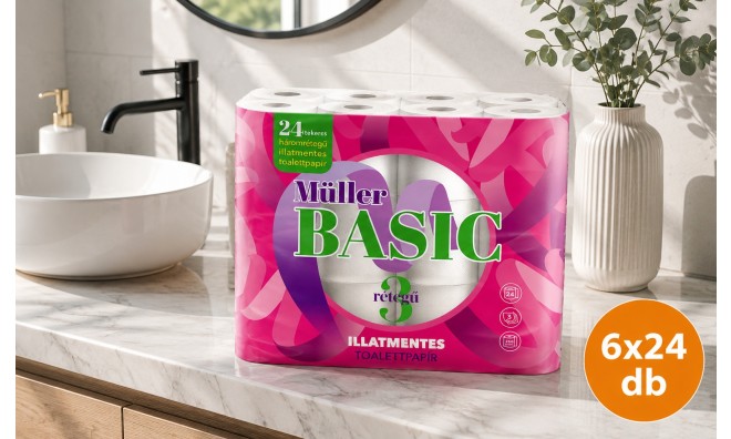6x24 Müller Basic Wc Papír