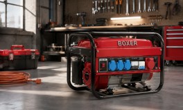 Boxer benzines áramfejlesztő