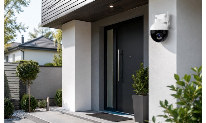 4K Ultra HD Wi-Fi IP Gömb Kamera