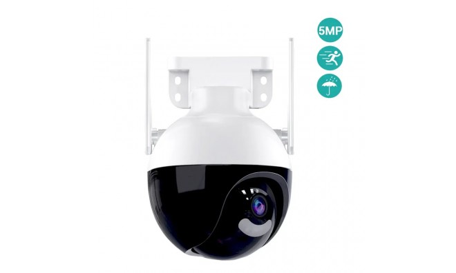 4K Ultra HD Wi-Fi IP Gömb Kamera 3