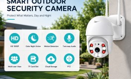 1+1 1080P WiFi IP Kamera 4+4 LED
