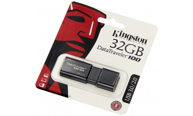 32GB KINGSTON DT100 PENDRIVE 3