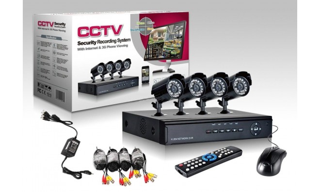 8 Kamerás CCTV Kamerarendszer 5