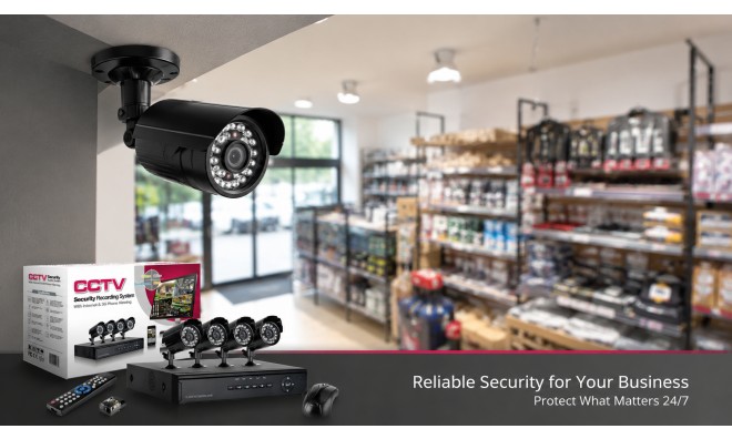 8 Kamerás CCTV Kamerarendszer