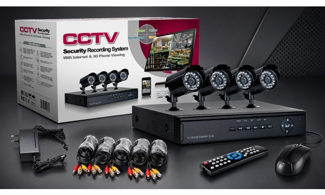 8 Kamerás CCTV Kamerarendszer 4