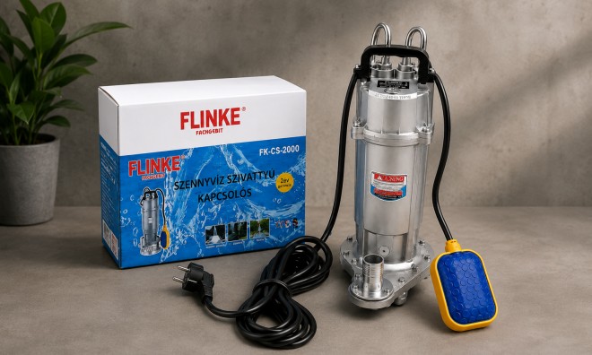 Flinke Szennyvíz Szivattyú 2000W 3