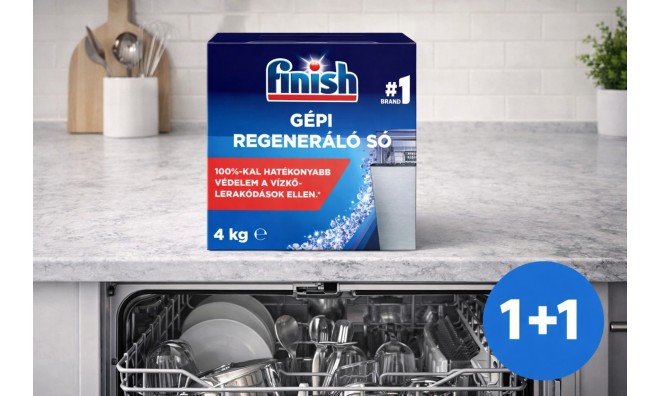1+1 Finish Regeneráló só - 8 kg 2