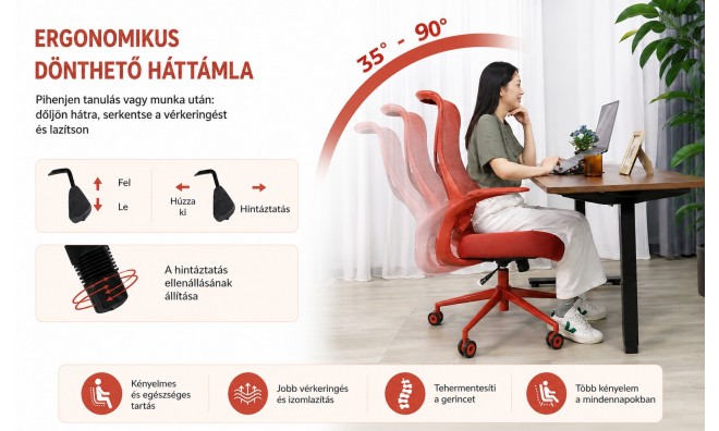 NearHub kényelmes irodai szék 6