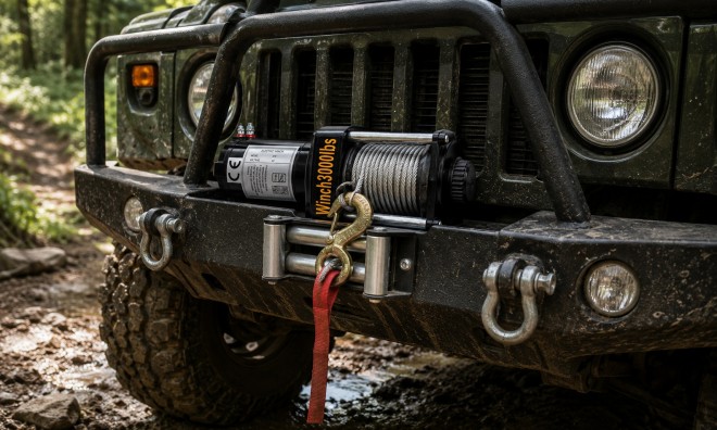 ATV Winch elektromos csörlő