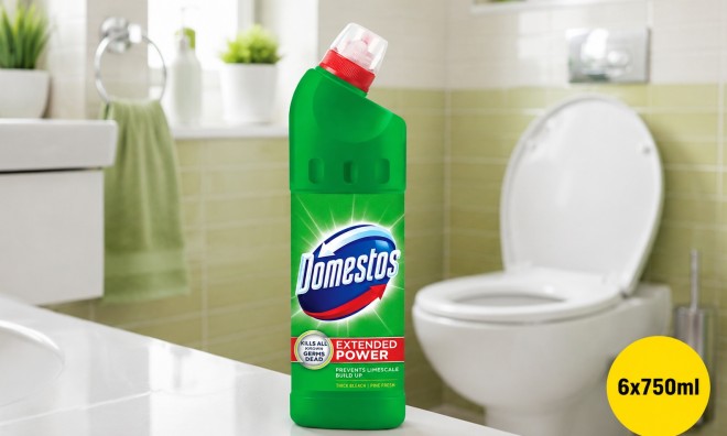 6x750 ml Domestos WC Tisztító