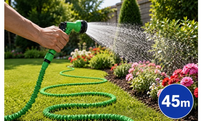 Csavarodásmentes locsolócső 45m