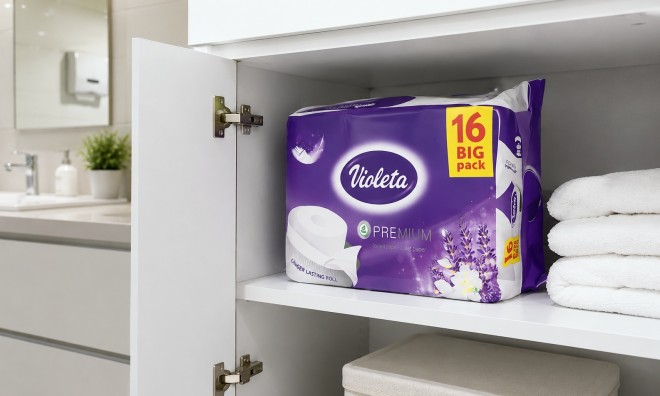 4x16 db Violeta Premium WC Papír 2