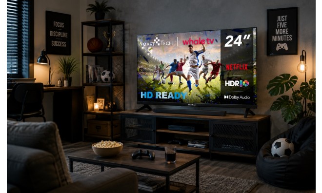 Smarttech 24'' HD LED Okos Tv