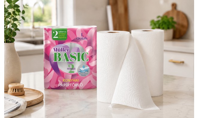 28 db Müller Basic Papírtörlő 2