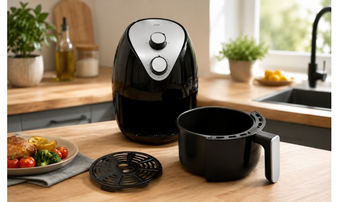 AirFryer, olaj nélküli fritőz 2L
