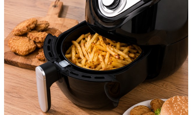 AirFryer, olaj nélküli fritőz 2L 2